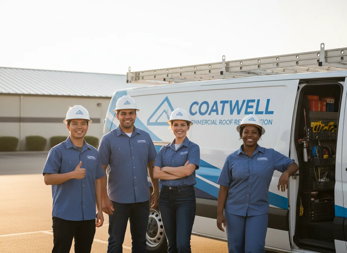 Commercial roof coating company in Linden, IN
